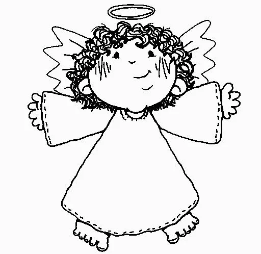 Dibujos y Plantillas para imprimir: Angelitos Dibujos y Plantillas para imprimir: Angelitos