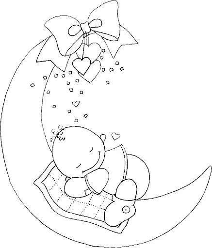 Dibujos y Plantillas para imprimir: Babyshower