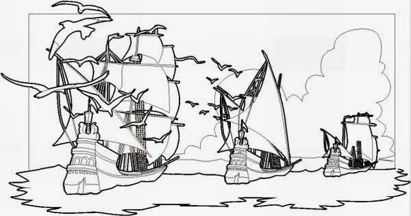Dibujos y Plantillas para imprimir: Dia de la raza Dibujos y Plantillas para imprimir: Dia de la raza