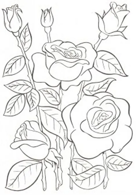 Dibujos y Plantillas para imprimir: dibujos de flores para bordar Dibujos y Plantillas para imprimir: dibujos de flores para bordar