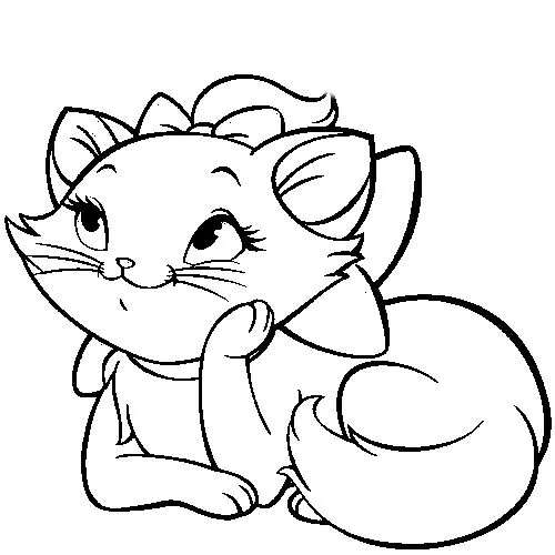 Dibujos de la gatita marie para imprimir - Imagui Dibujos de la gatita marie para imprimir - Imagui