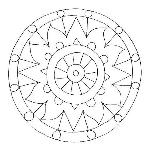 Dibujos y Plantillas para imprimir: Dibujos Mandalas Dibujos y Plantillas para imprimir: Dibujos Mandalas