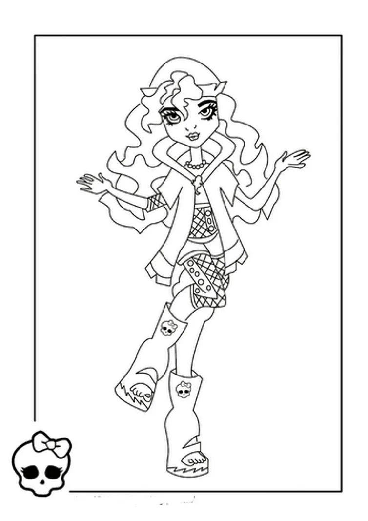 Dibujos y Plantillas para imprimir: Monster High Dibujos y Plantillas para imprimir: Monster High