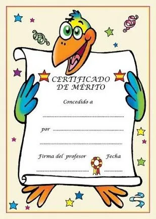 Dibujos y Plantillas para imprimir: Diplomas para imprimir y ...