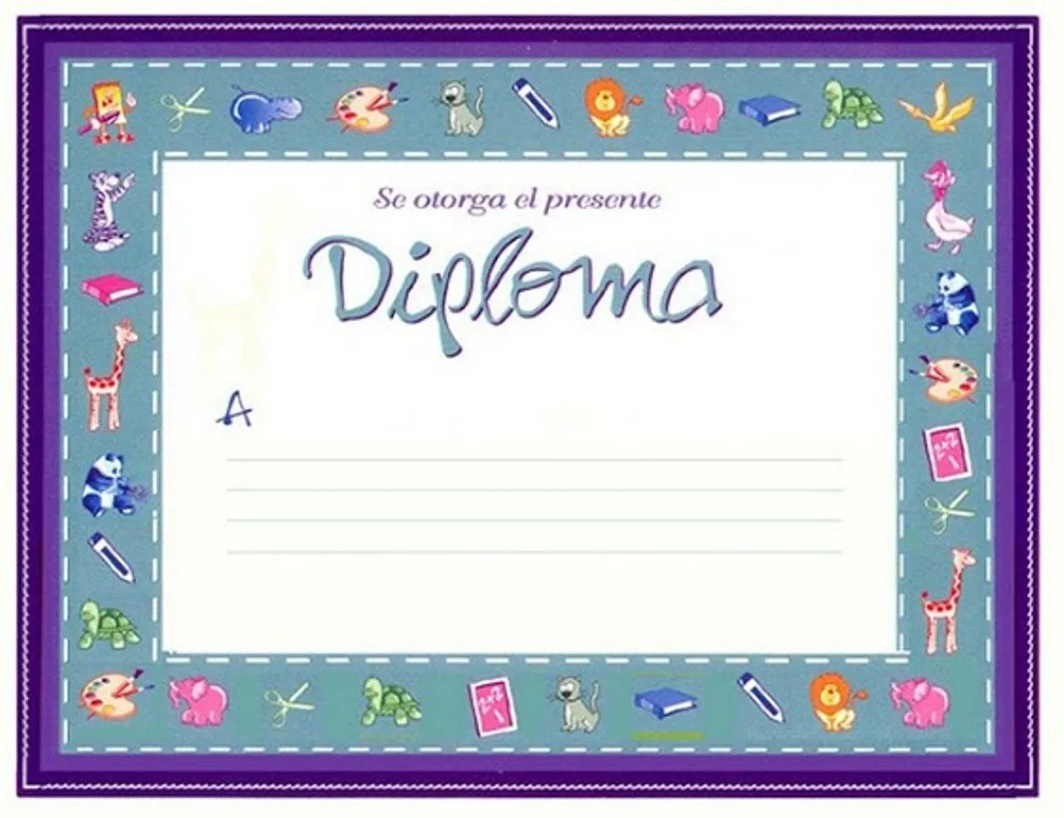 Dibujos y Plantillas para imprimir: Diplomas para imprimir Dibujos y Plantillas para imprimir: Diplomas para imprimir