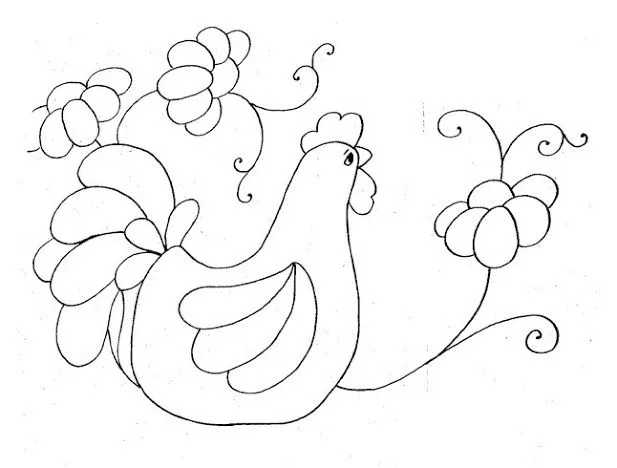 Dibujos y Plantillas para imprimir: Gallinas/Pollitos Dibujos y Plantillas para imprimir: Gallinas/Pollitos