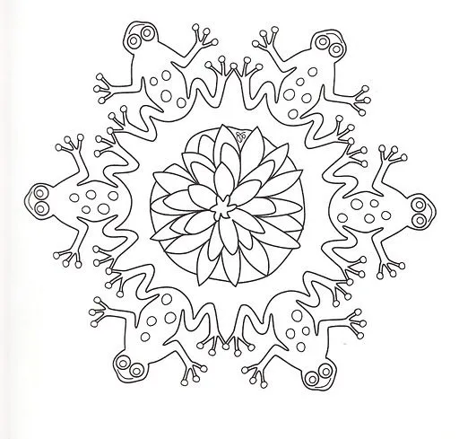 Dibujos y Plantillas para imprimir: Mandalas para niños Dibujos y Plantillas para imprimir: Mandalas para niños