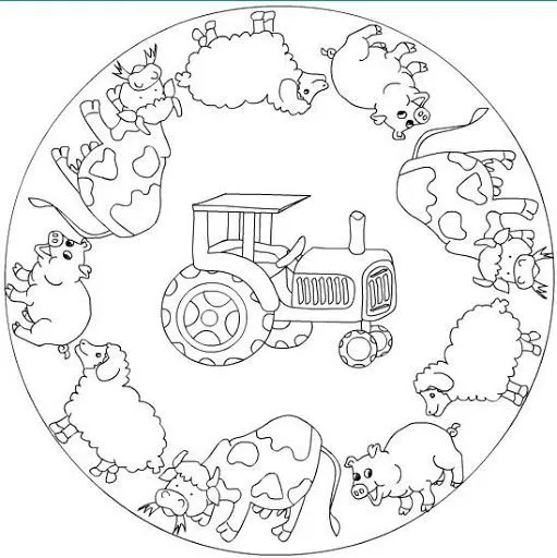 Dibujos y Plantillas para imprimir: Mandalas para niños Dibujos y Plantillas para imprimir: Mandalas para niños