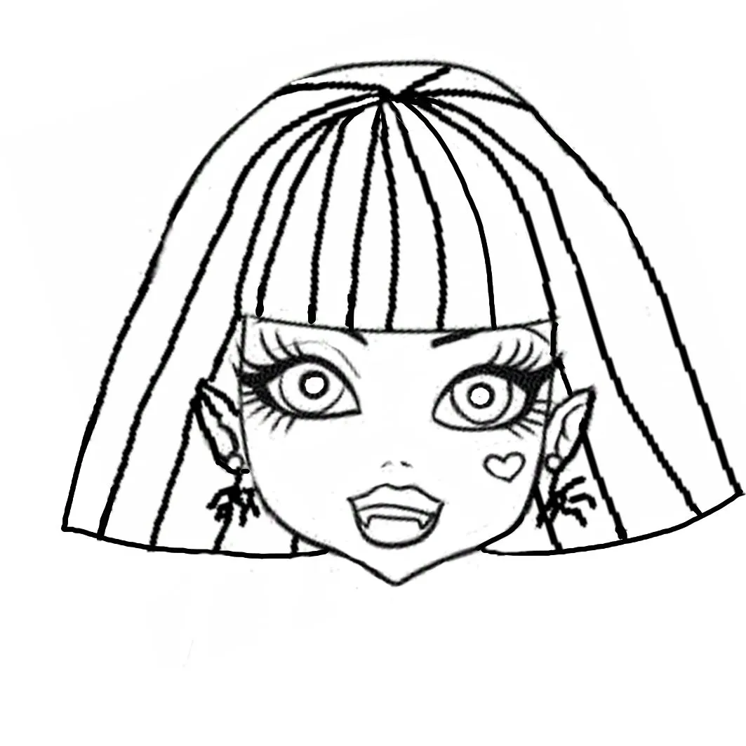 Dibujos y Plantillas para imprimir: Monster High Dibujos y Plantillas para imprimir: Monster High