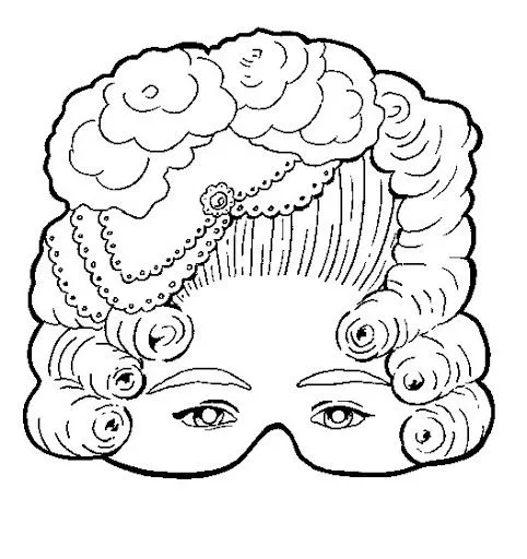 Dibujos y Plantillas para imprimir: Mascaras Venecianas Dibujos y Plantillas para imprimir: Mascaras Venecianas