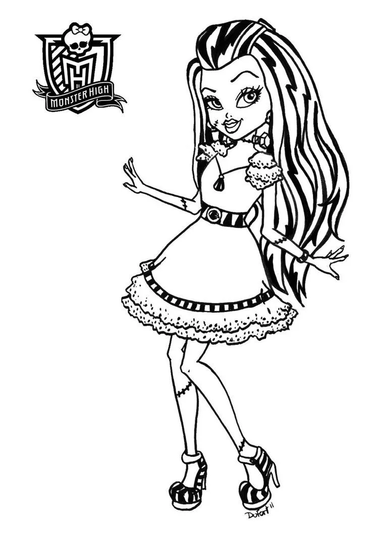 Dibujos y Plantillas para imprimir: Monster High Dibujos y Plantillas para imprimir: Monster High