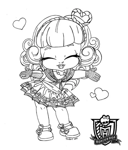 Dibujos y Plantillas para imprimir: Monster High Dibujos y Plantillas para imprimir: Monster High