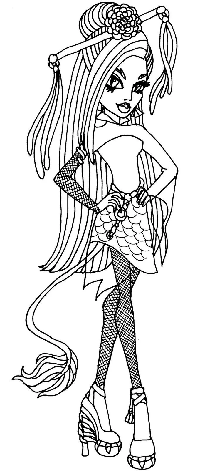 Dibujos y Plantillas para imprimir: Monster High Dibujos y Plantillas para imprimir: Monster High