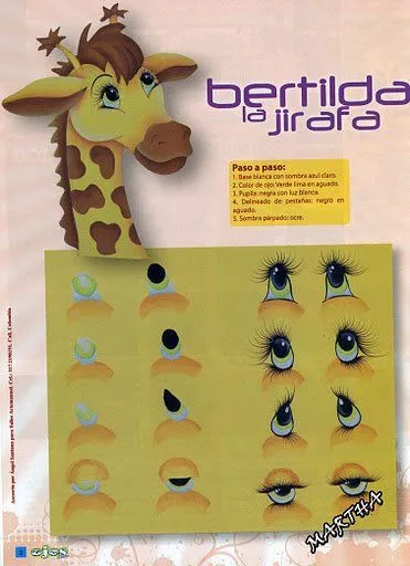 Dibujos y Plantillas para imprimir: Plantilla como pintar ojos ...