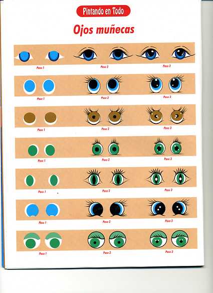 Dibujos y Plantillas para imprimir: Ojos para munecos Dibujos y Plantillas para imprimir: Ojos para munecos