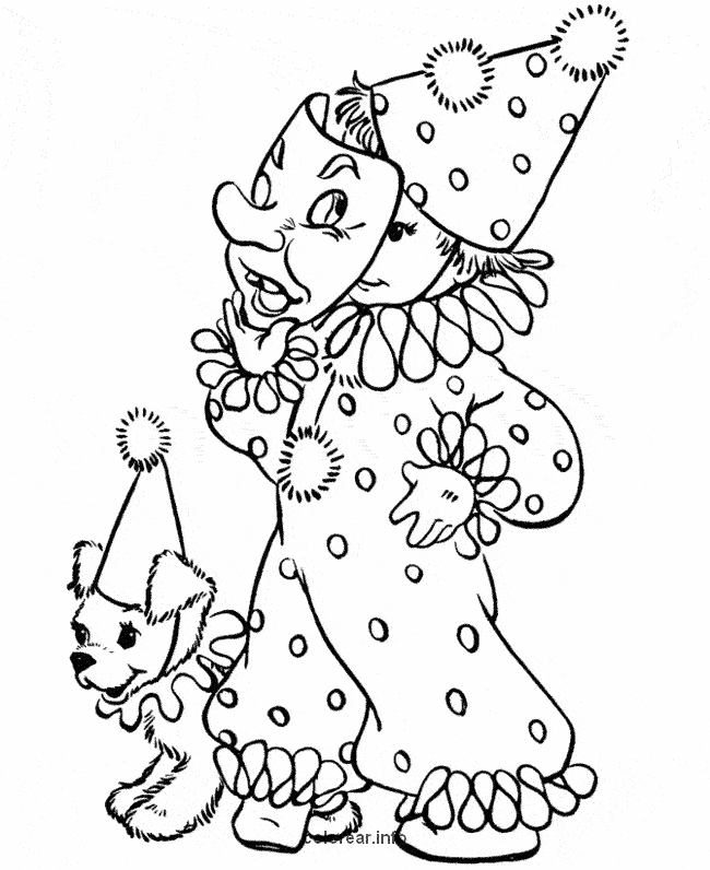 Dibujos y Plantillas para imprimir: Payasos Dibujos y Plantillas para imprimir: Payasos