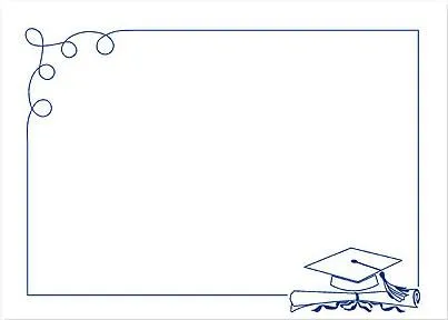 Dibujos y Plantillas para imprimir: Tarjetas de Graduacion