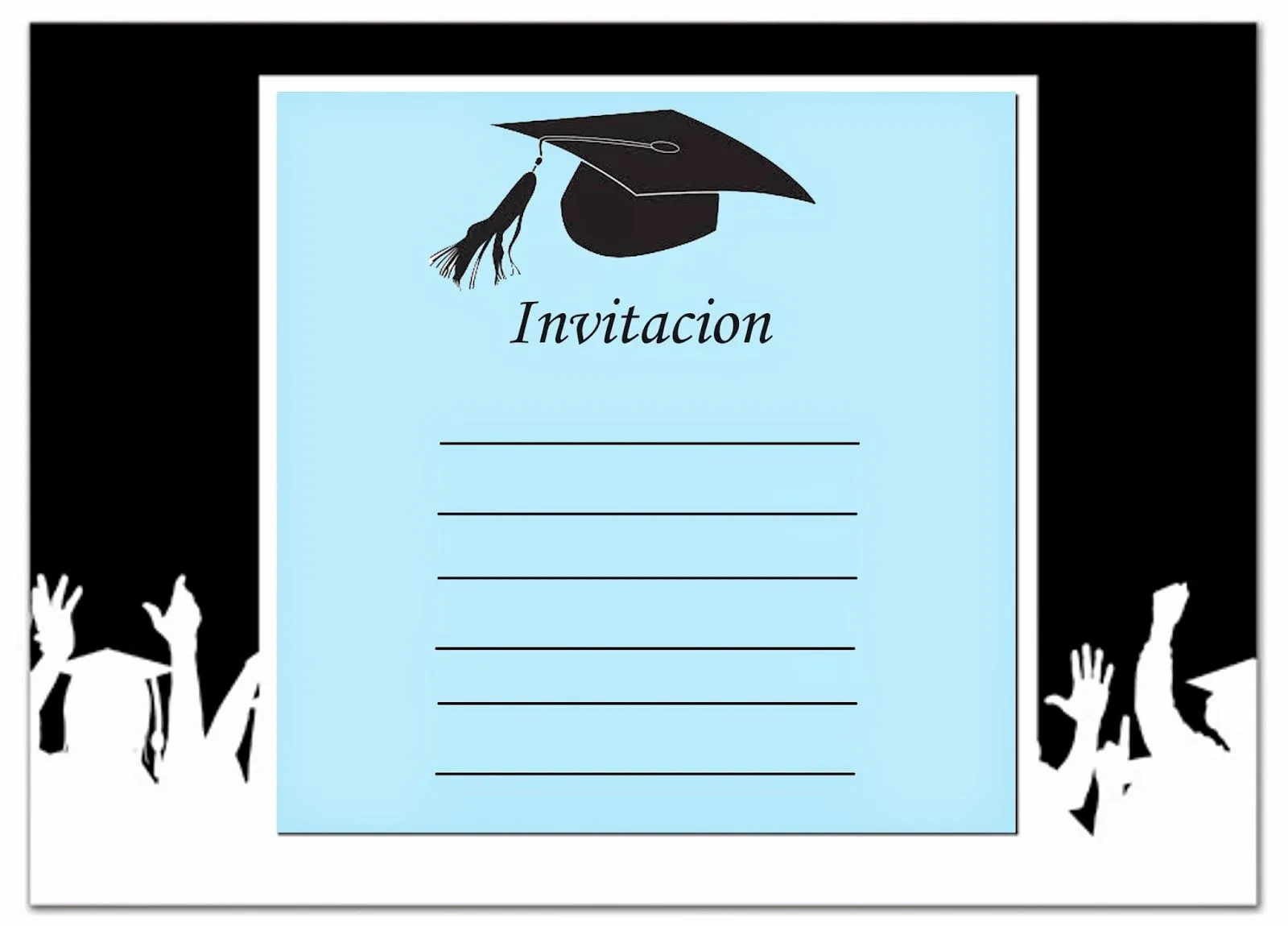 Dibujos y Plantillas para imprimir: Tarjetas de Graduacion