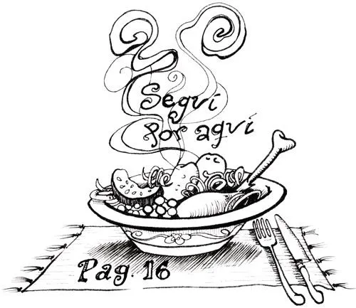 Dibujos de platos de comidas - Imagui