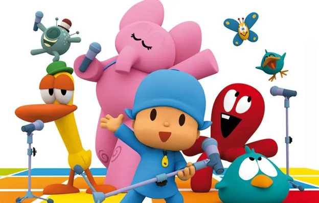 Dibujos de pocoyo y sus amigos - Imagui