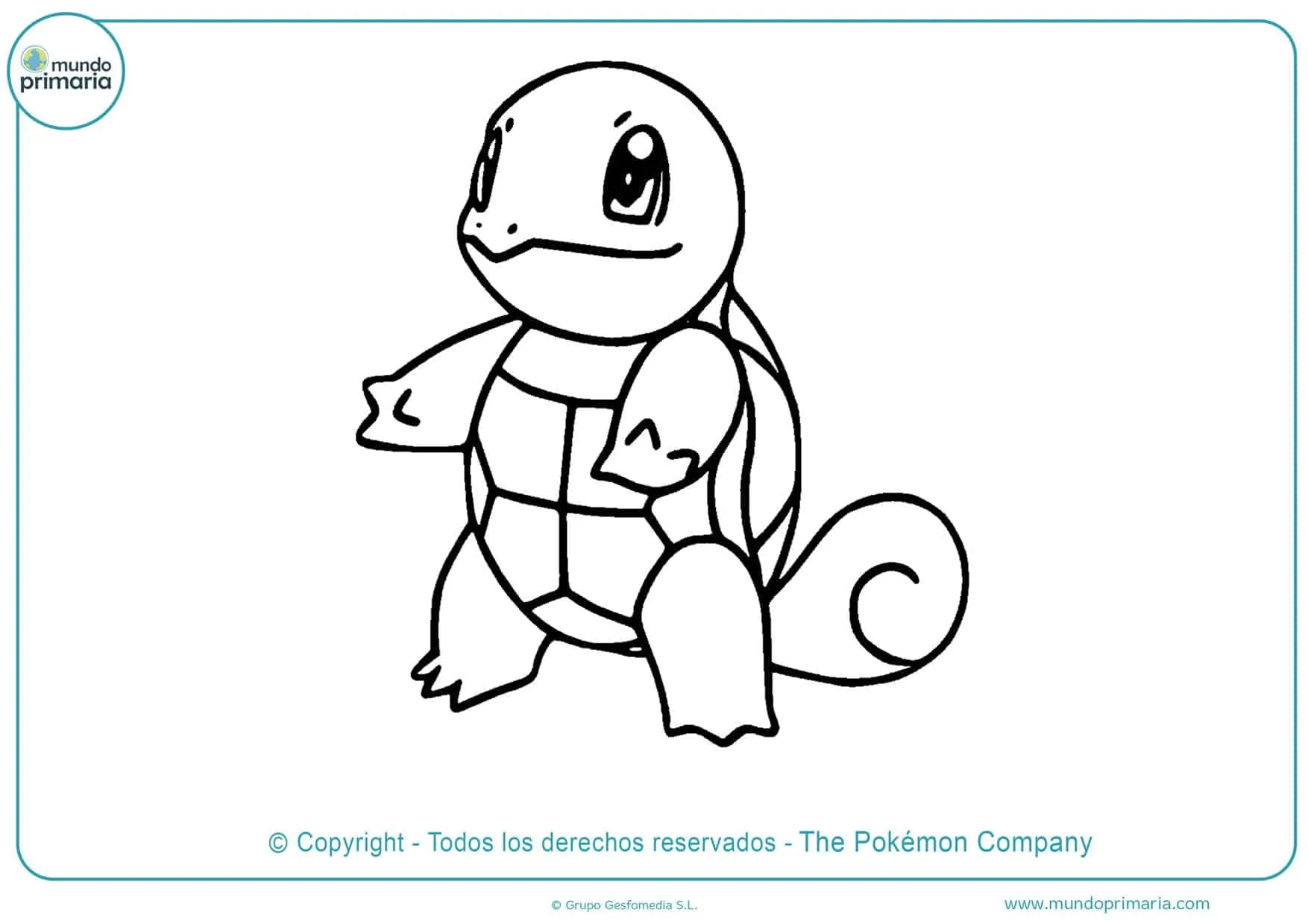 ▷ Dibujos de Pokémon para Colorear【Fáciles de Imprimir】 ▷ Dibujos de Pokémon para Colorear【Fáciles de Imprimir】