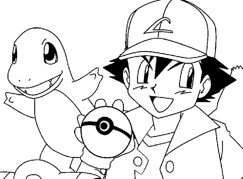 Dibujos de Pokemon para pintar | Dibujos para colorear