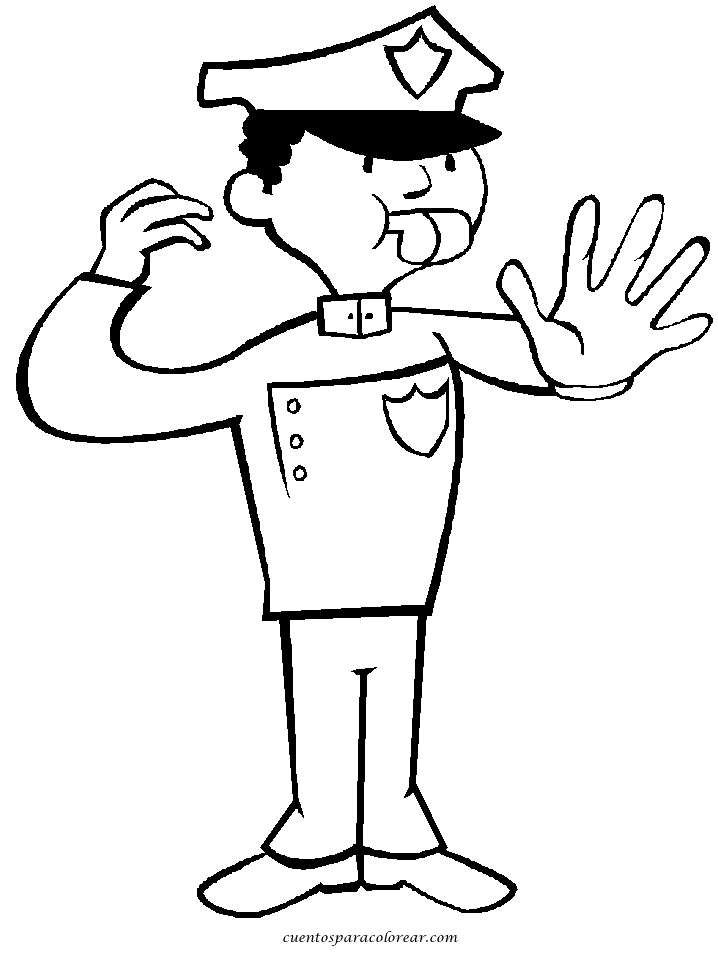 Dibujos de Policias