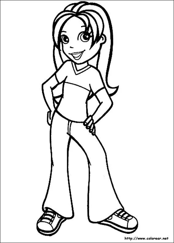 Dibujos de Polly Pocket para colorear en Colorear.net Dibujos de Polly Pocket para colorear en Colorear.net