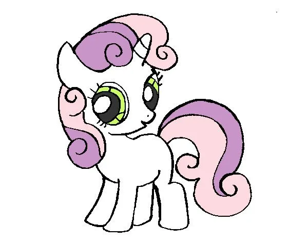 Dibujos de Ponis para Colorear - Dibujos.net Dibujos de Ponis para Colorear - Dibujos.net