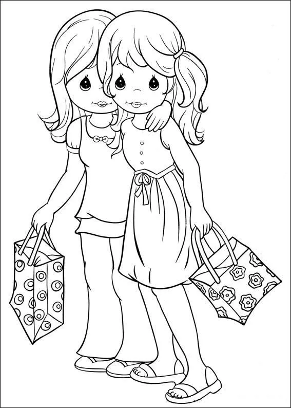 Dibujos de preciosos momentos de amor para colorear - Imagui