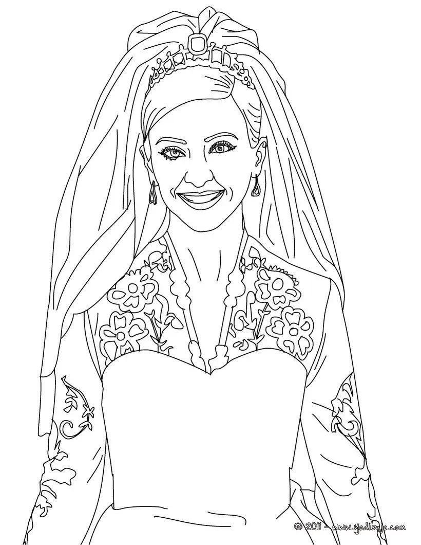 Dibujos de la princesa KATE y WILLIAM para pintar, la sonrisa de ...