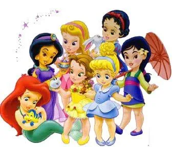 Princesas bebé Disney - Imagui