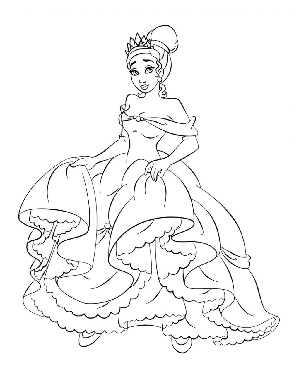 Las princesas bebes para colorear - Imagui
