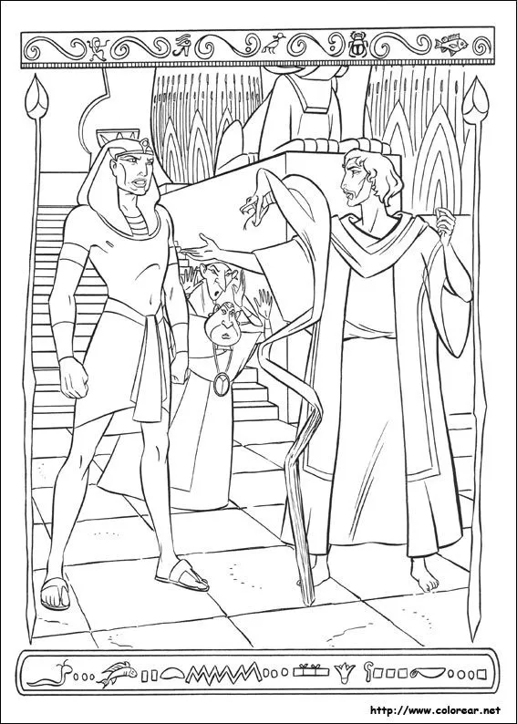 Dibujos de El príncipe de Egipto para colorear en Colorear.net Dibujos de El príncipe de Egipto para colorear en Colorear.net