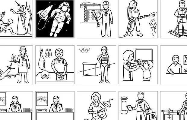 Dibujos de profesiones para colorear | Oficios | Pinterest ... Dibujos de profesiones para colorear | Oficios | Pinterest ...