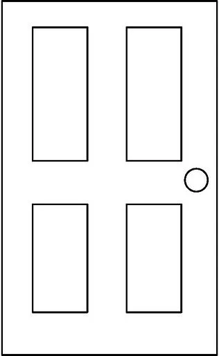 DIBUJOS DE PUERTAS PARA COLOREAR | Dibujos para colorear DIBUJOS DE PUERTAS PARA COLOREAR | Dibujos para colorear