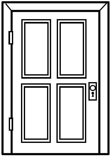 DIBUJOS DE PUERTAS PARA COLOREAR | Dibujos para colorear DIBUJOS DE PUERTAS PARA COLOREAR | Dibujos para colorear