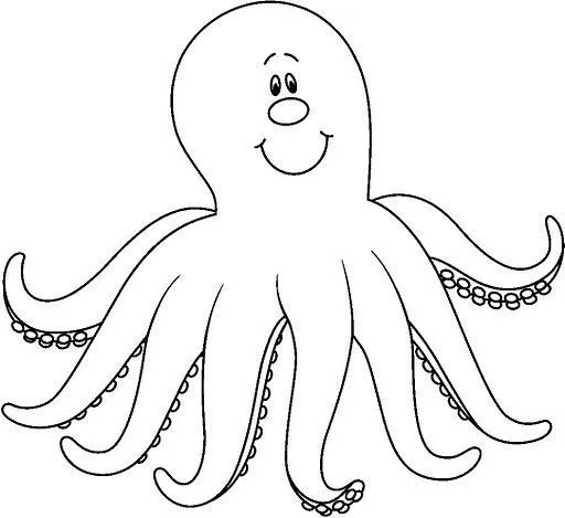 Dibujos de pulpos para colorear e imprimir - Imagui Dibujos de pulpos para colorear e imprimir - Imagui