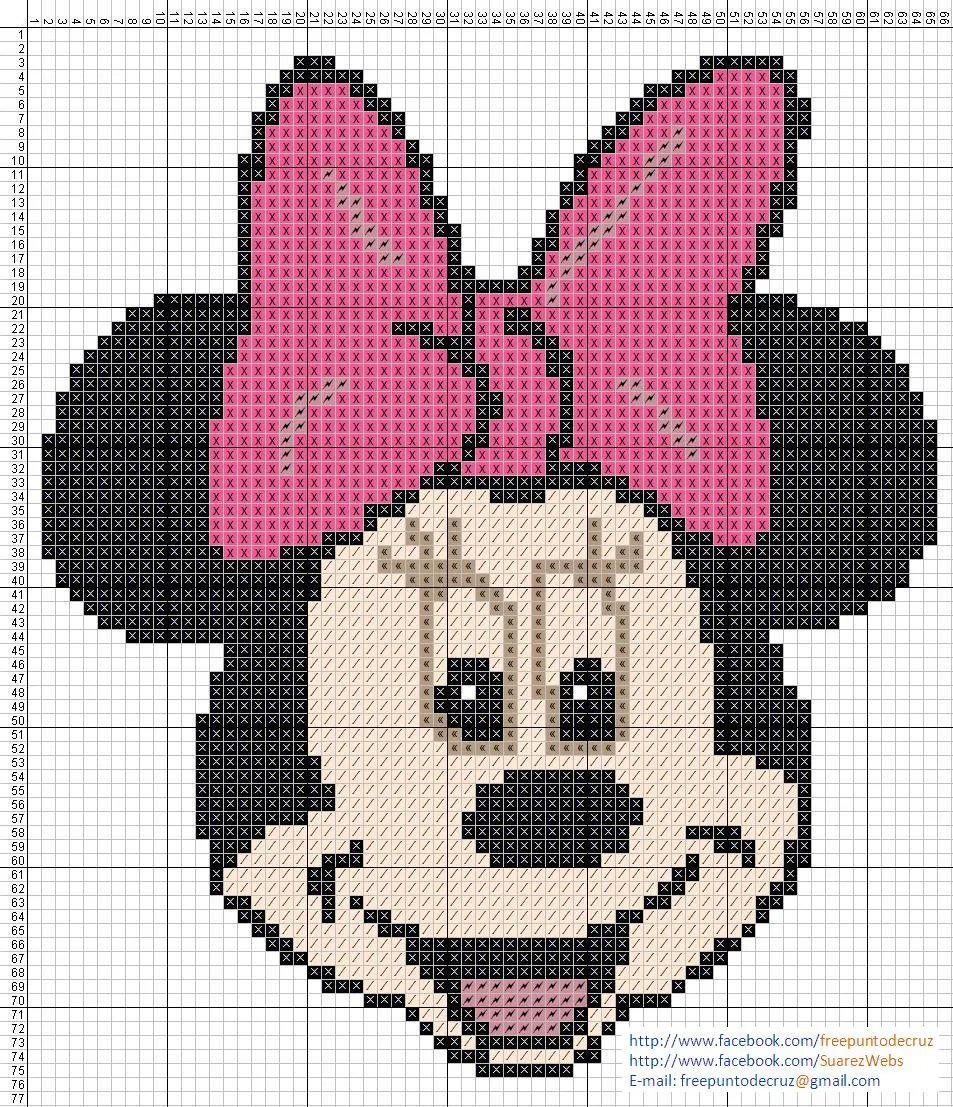 Dibujos Punto de Cruz Gratis: Mickey and Amigos Dibujos Punto de Cruz Gratis: Mickey and Amigos