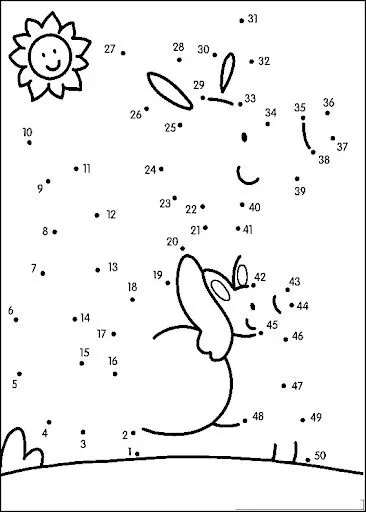 DIBUJOS DE PUNTOS PARA COLOREAR | Dibujos para colorear DIBUJOS DE PUNTOS PARA COLOREAR | Dibujos para colorear