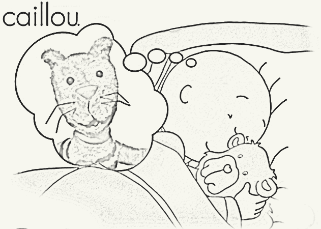 dibujos de puntos y colorear: pintar y colorear a caillou dibujos de puntos y colorear: pintar y colorear a caillou
