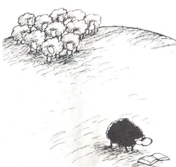 Dibujos de rebano de ovejas - Imagui