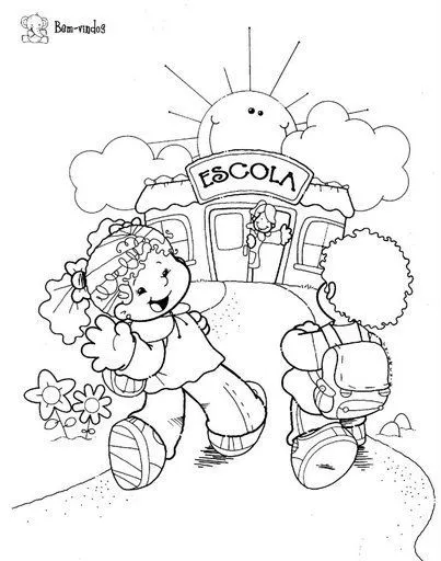 Dibujos de regreso a clases para colorear - Imagui Dibujos de regreso a clases para colorear - Imagui