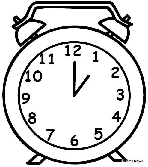 Imagen o dibujo de un reloj - Imagui