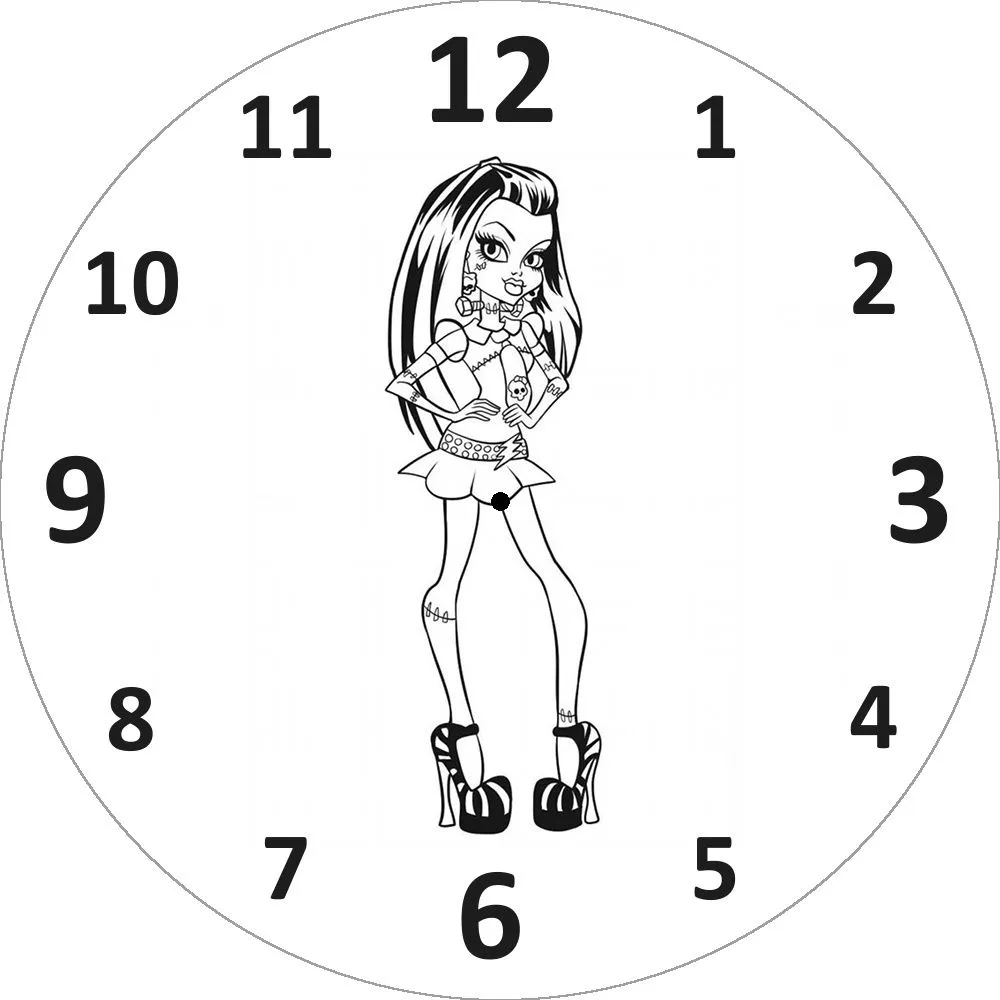 Dibujos para relojes | Dibujos para imprimir y hacer tu reloj de ...