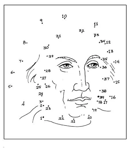 DIBUJOS PARA REPASAR PUNTOS Y NUMEROS