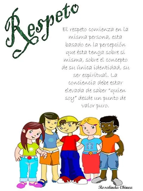 Dibujo para colorear sobre el valor del respeto - Imagui Dibujo para colorear sobre el valor del respeto - Imagui