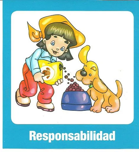 CARTELES Y MENSAJITOS: Valores en dibujos