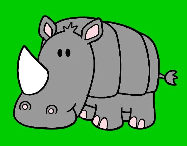 Dibujos de Rinocerontes para Colorear - Dibujos.net Dibujos de Rinocerontes para Colorear - Dibujos.net