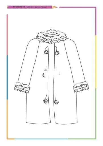 DIBUJOS DE ROPA DE ABRIGO PARA COLOREAR ROPA DE INVIERNO DIBUJOS DE ROPA DE ABRIGO PARA COLOREAR ROPA DE INVIERNO